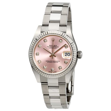 replica rolex with pink face|rolex lady datejust pink dial.